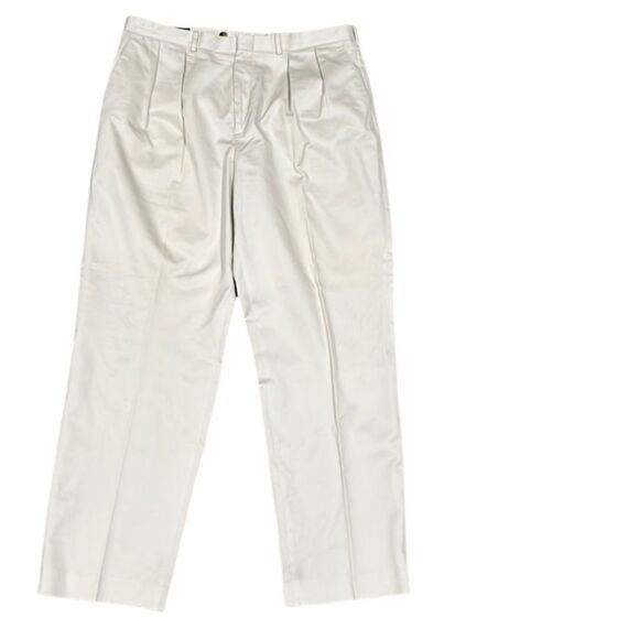 Lands End Men’s 38 Regular Khaki Chino Pants - Picture 1 of 12